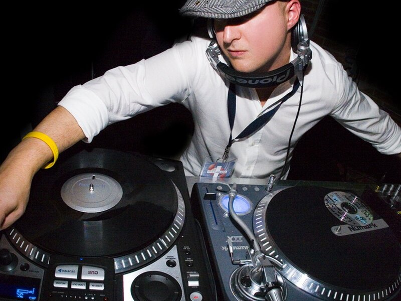 DJ performing at a club