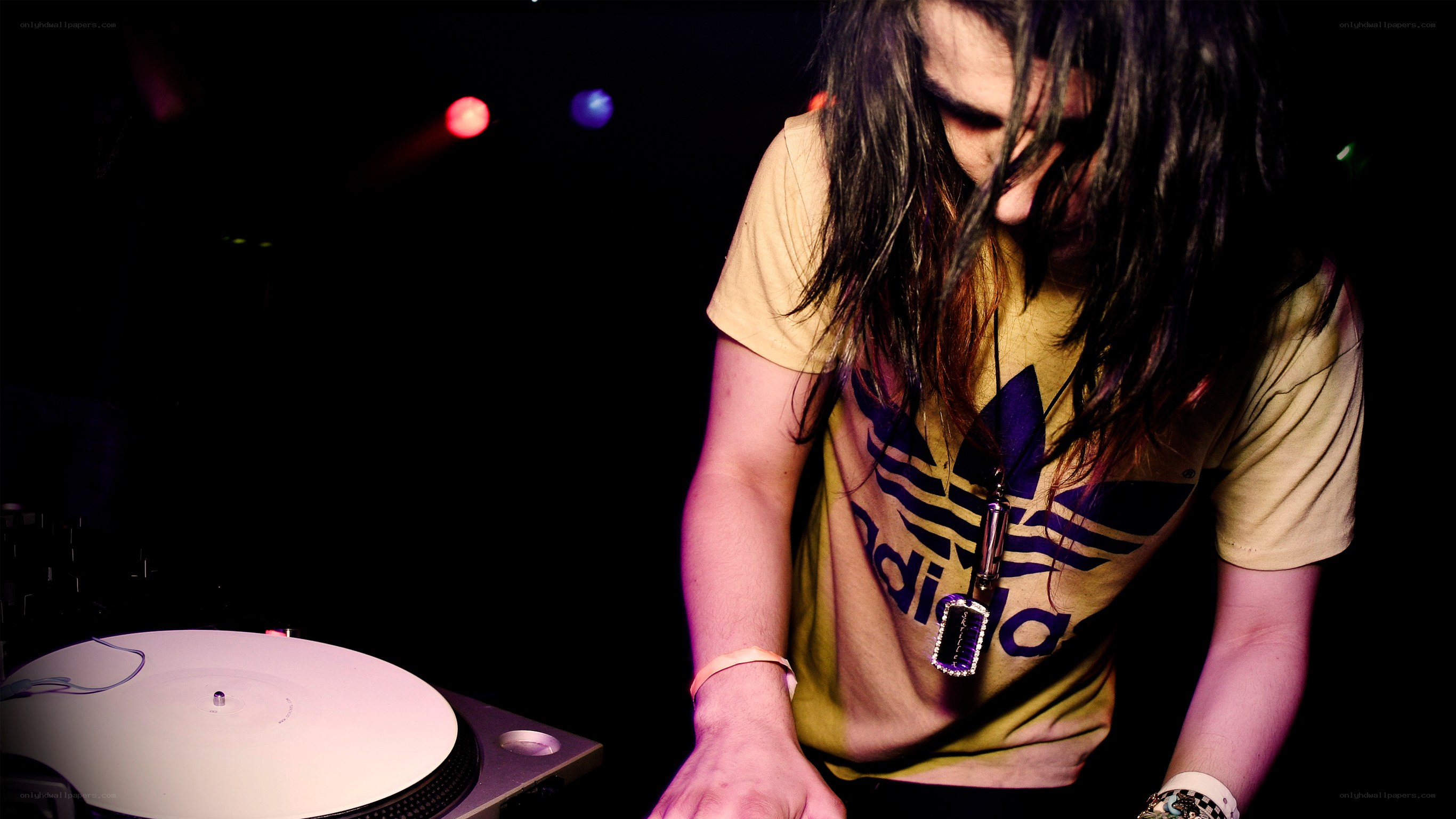 DJ performing at a club