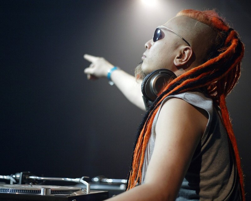 DJ performing at a club