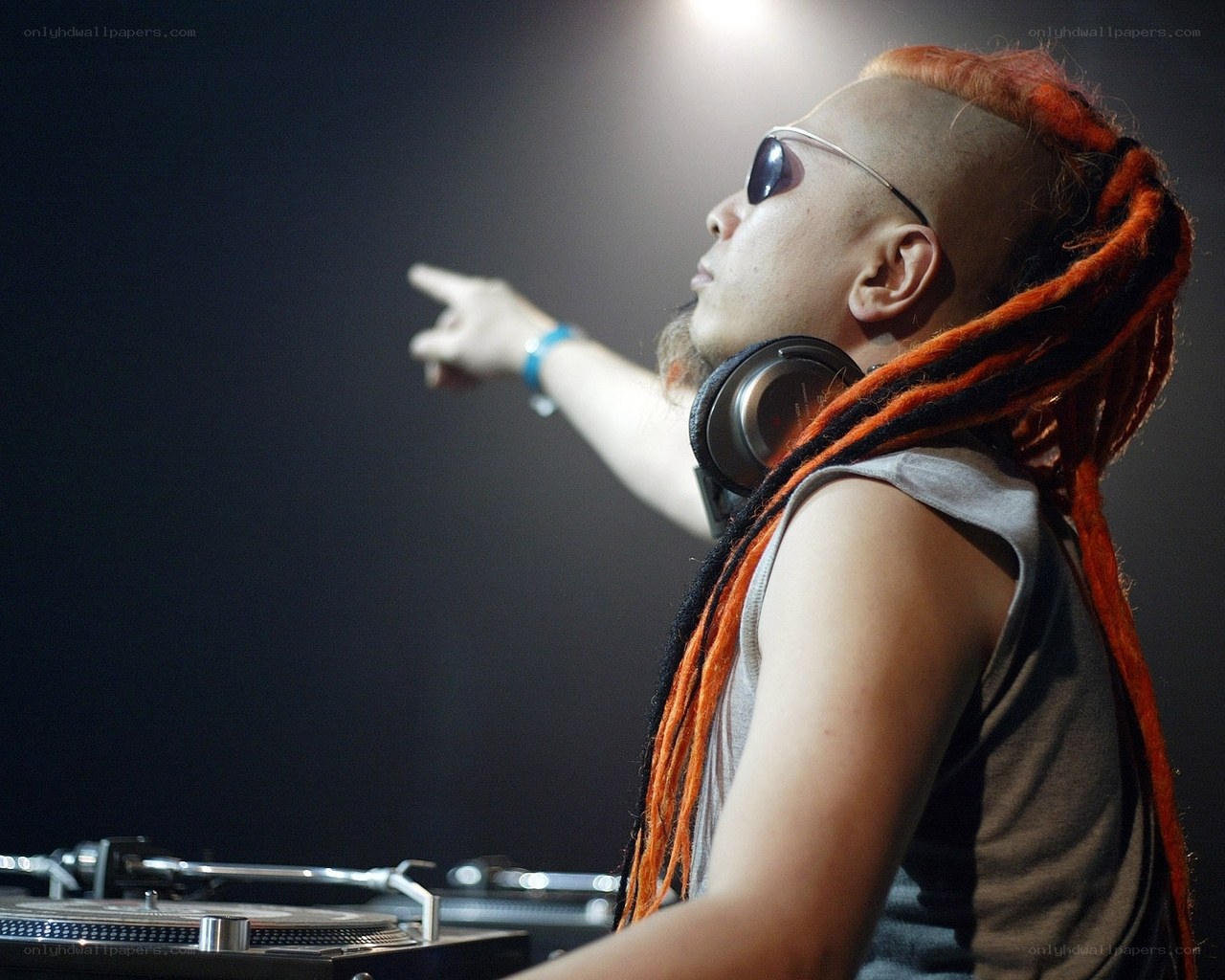 DJ performing at a club
