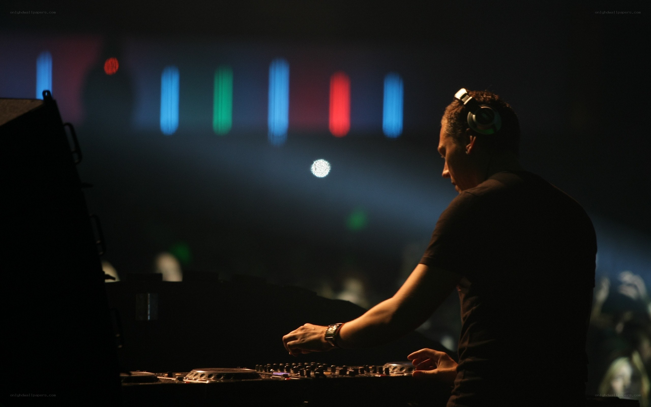 DJ performing at a concert