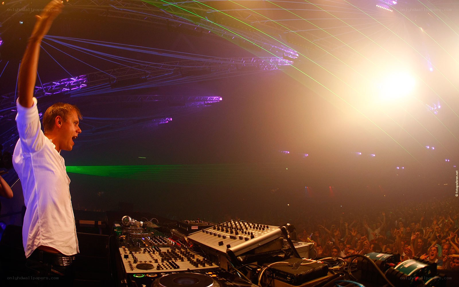 DJ performing at a concert