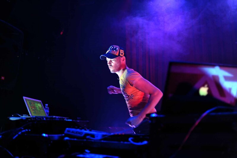 DJ performing at a concert