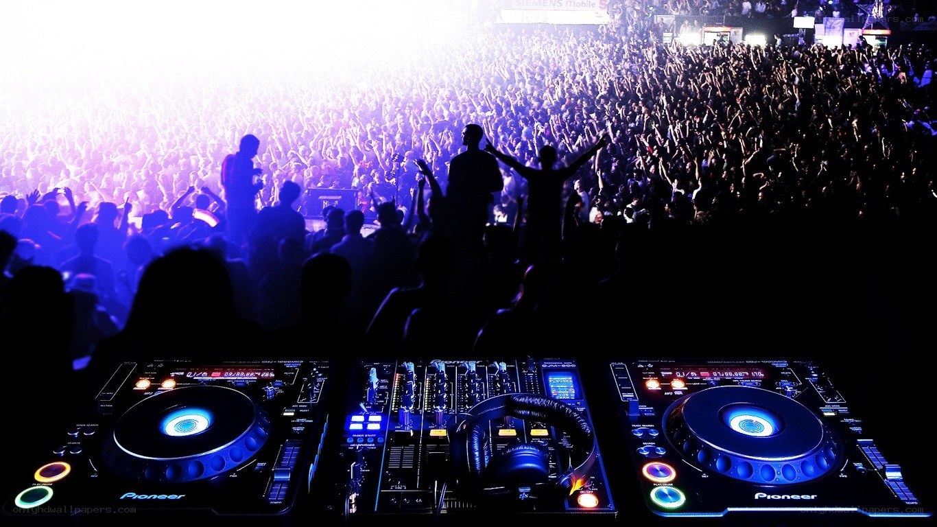 DJ performing at a concert