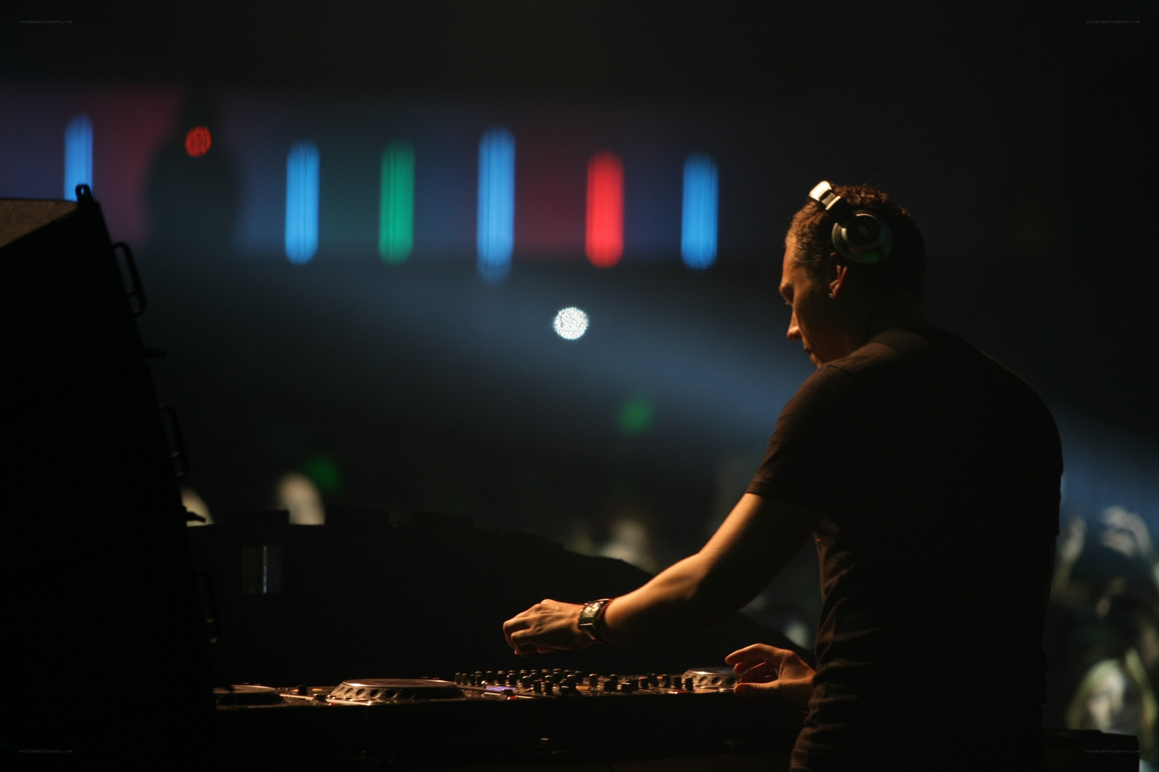 DJ performing at a concert