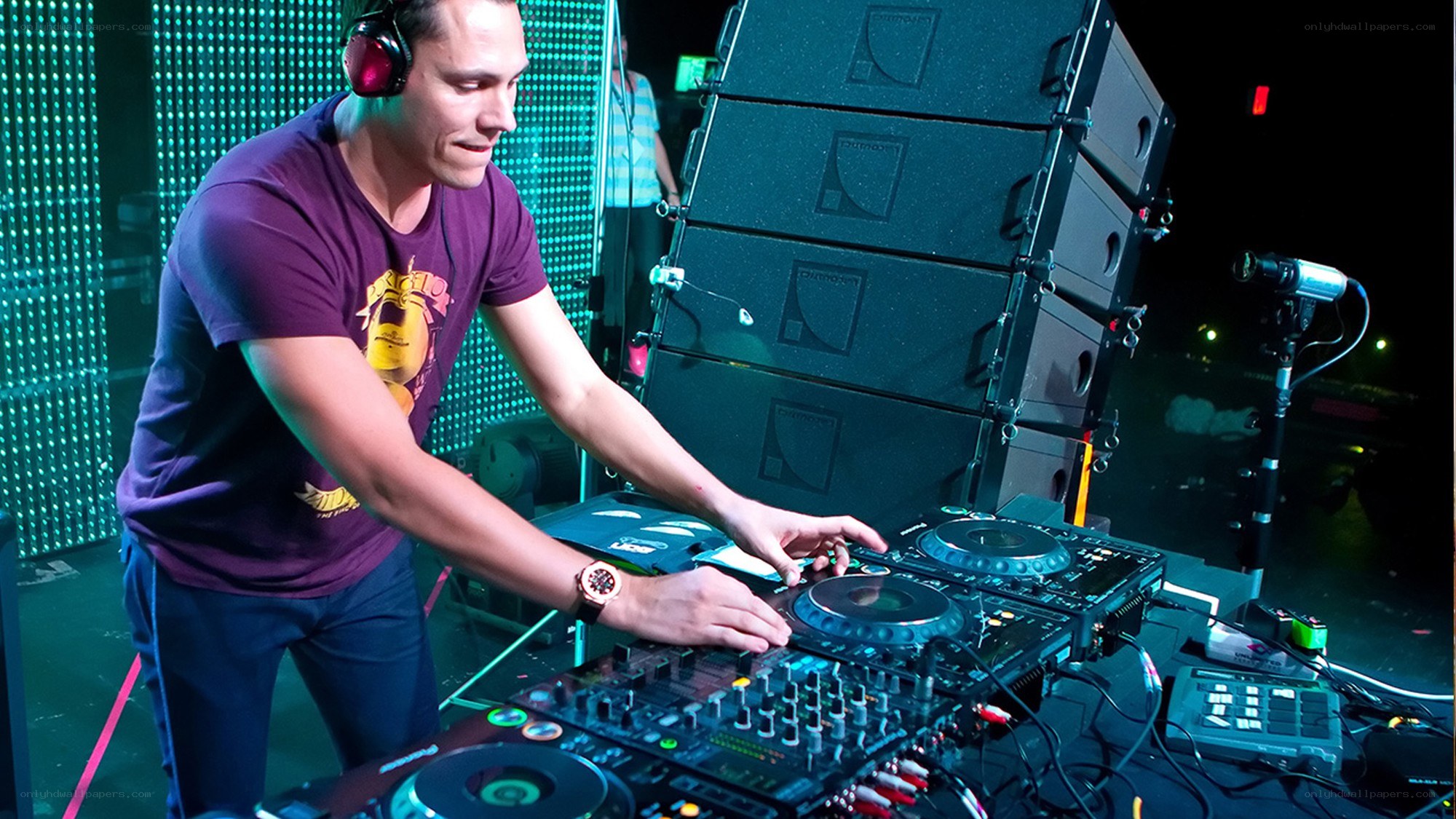 DJ performing at a concert