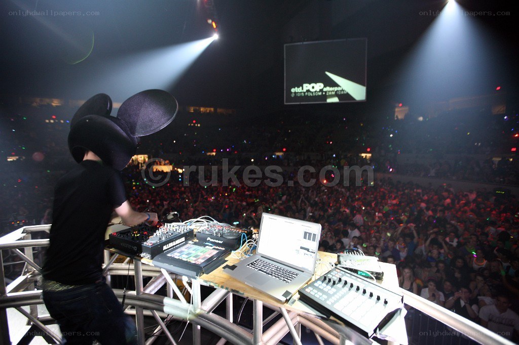 DJ performing at a concert