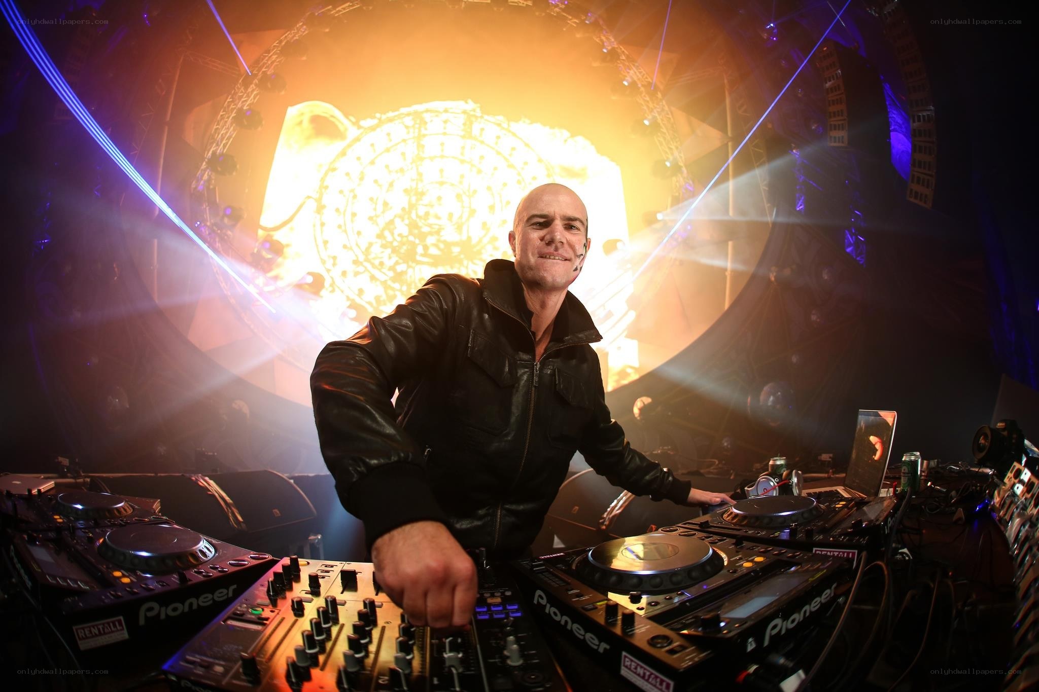 DJ performing at a concert