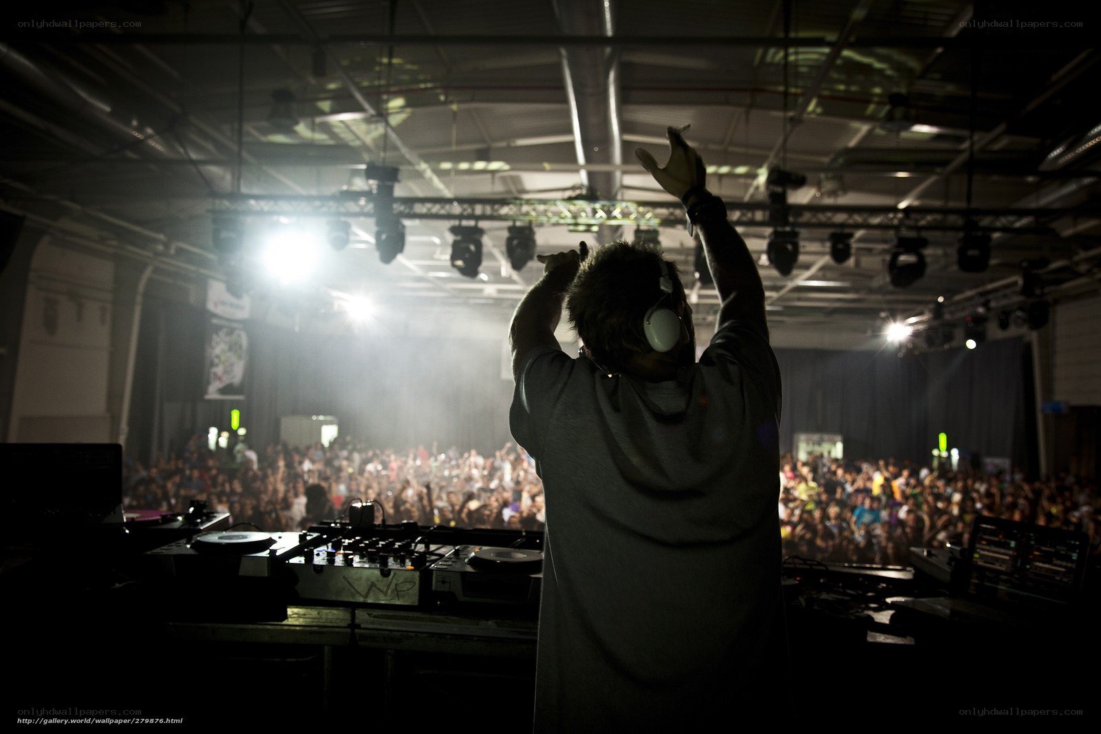 DJ performing at a concert