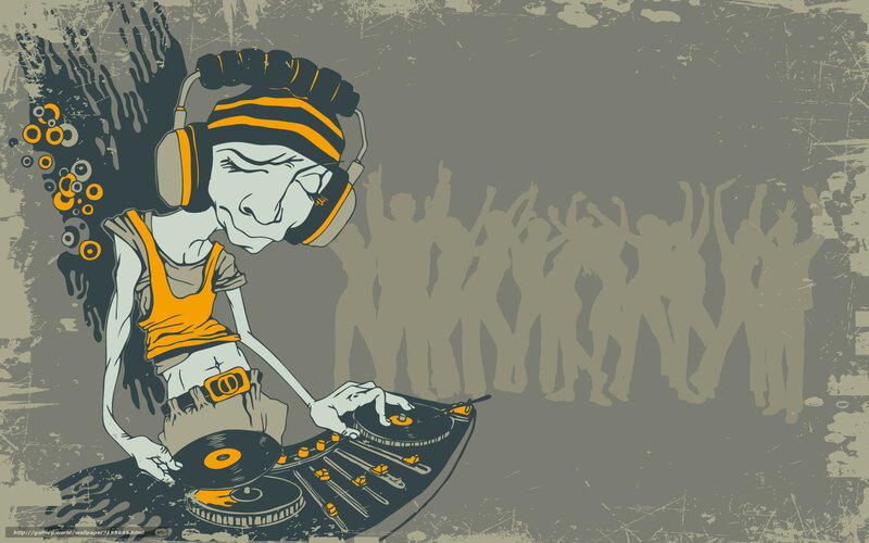 DJ performing at a party