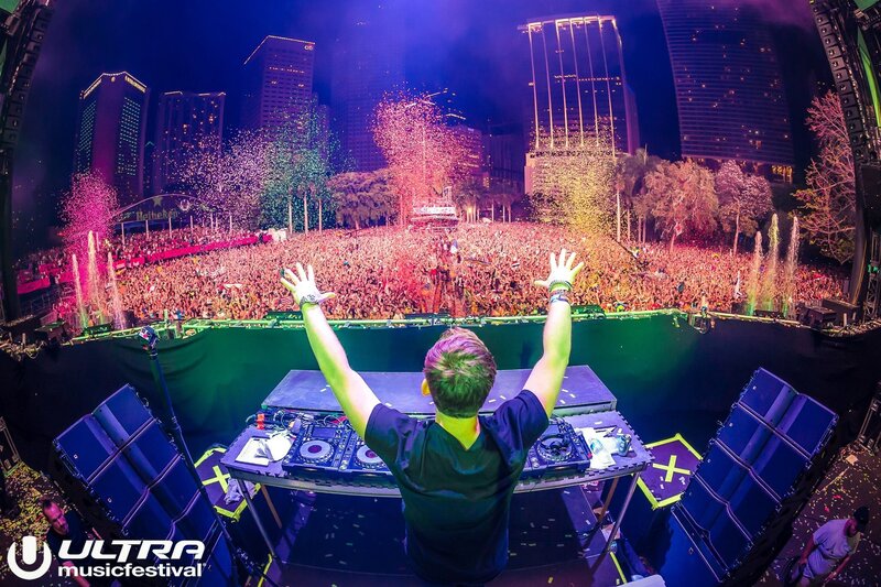 DJ Performing at Festival