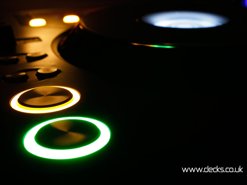 DJ Turntable Controls