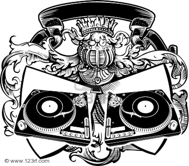 Dj Turntables with Crest