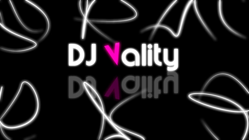 DJ Vality Logo — Black