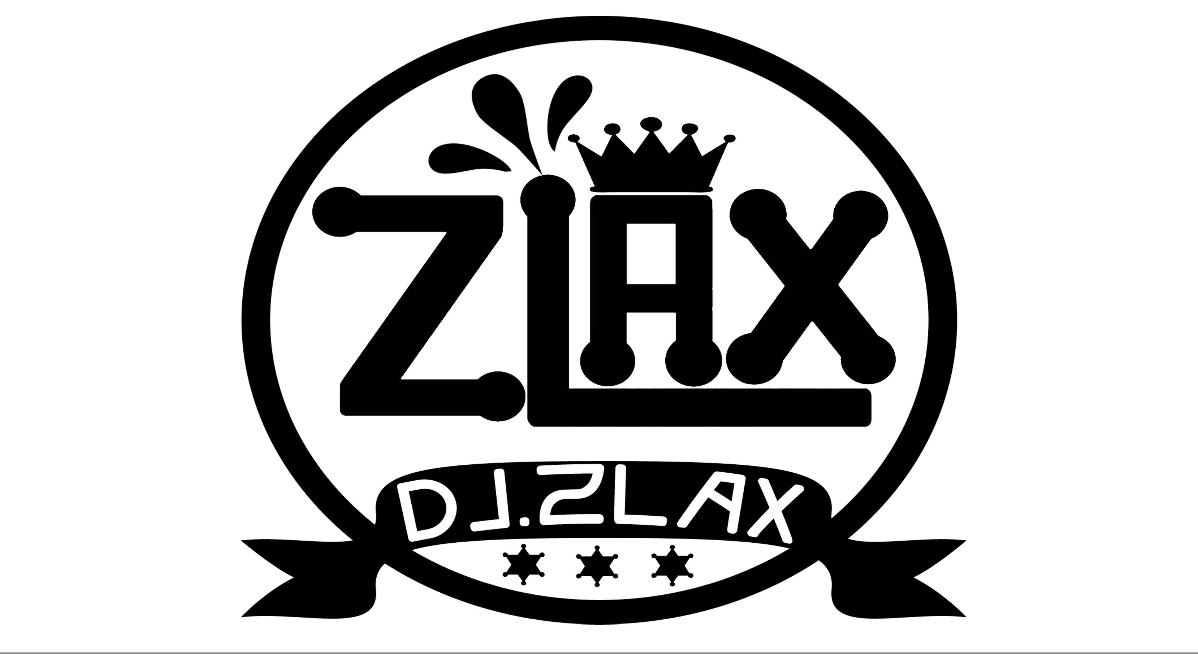 DJ Zlax logo design