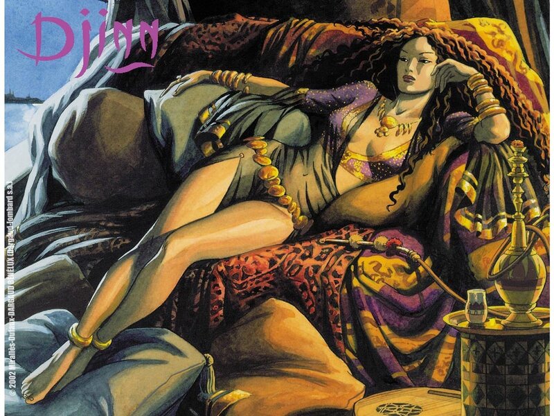 Djinn comic book cover