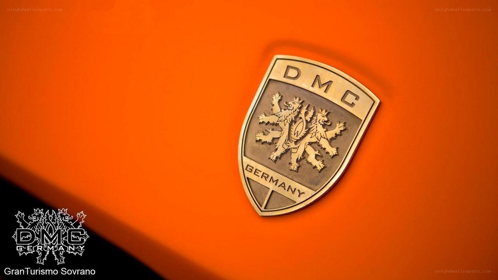 DMC Germany emblem on orange