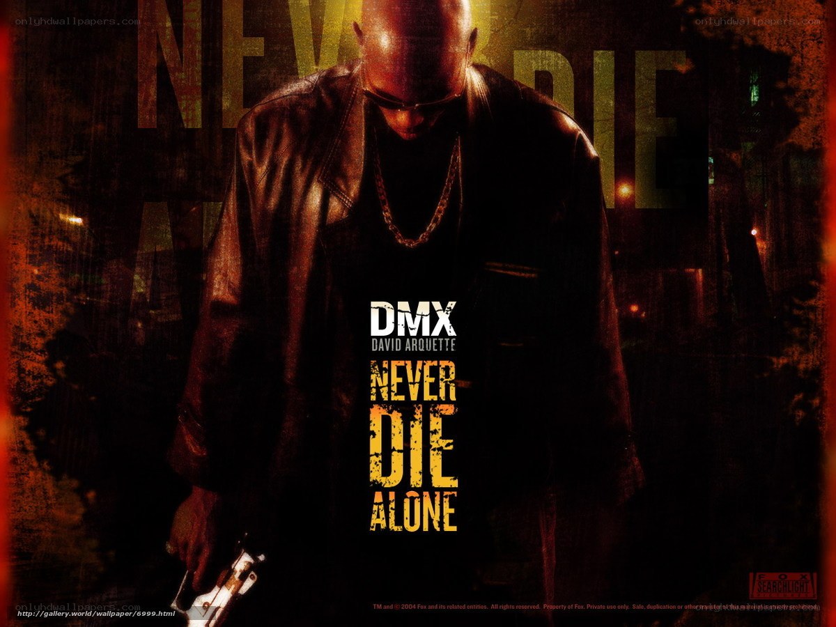DMX Never Die Alone movie poster