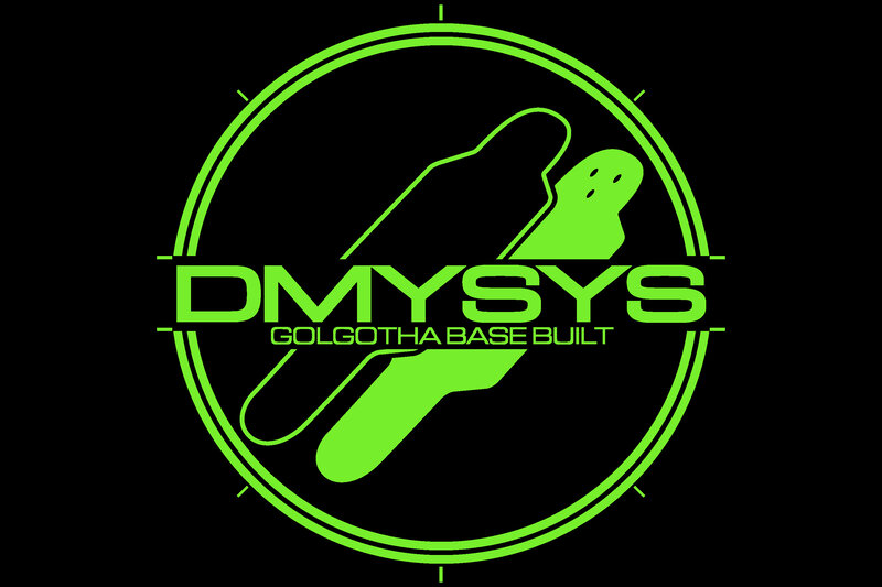 DMYSYS logo with Golgotha base