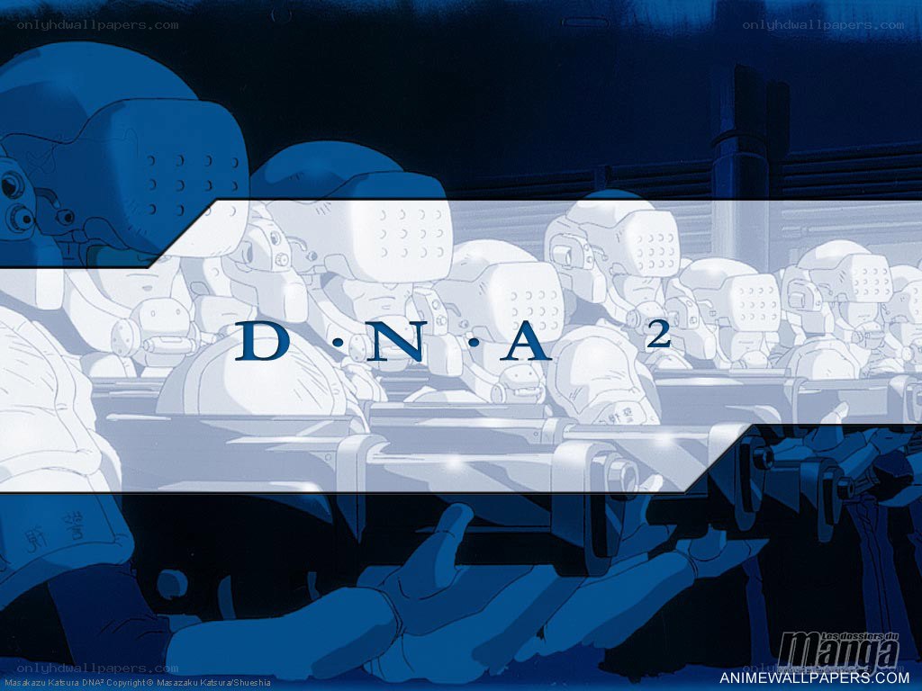 DNA² anime scene with robots