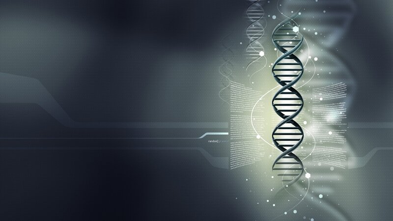 DNA Double Helix — Gray, Technological