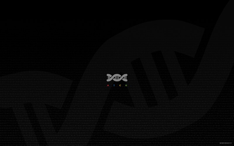 DNA Double Helix — White, Scientific
