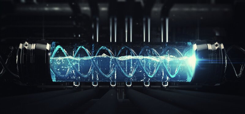 DNA Helix in a Tube