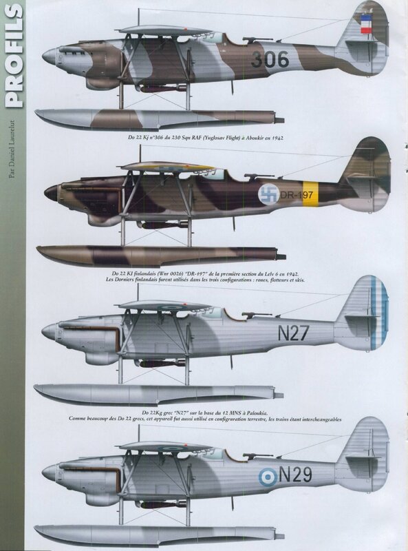 Do 22 aircraft profiles