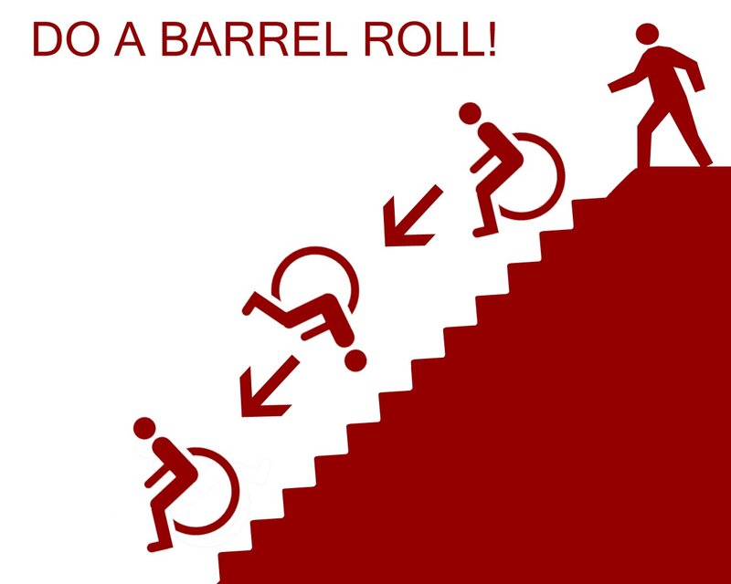 do a barrel roll