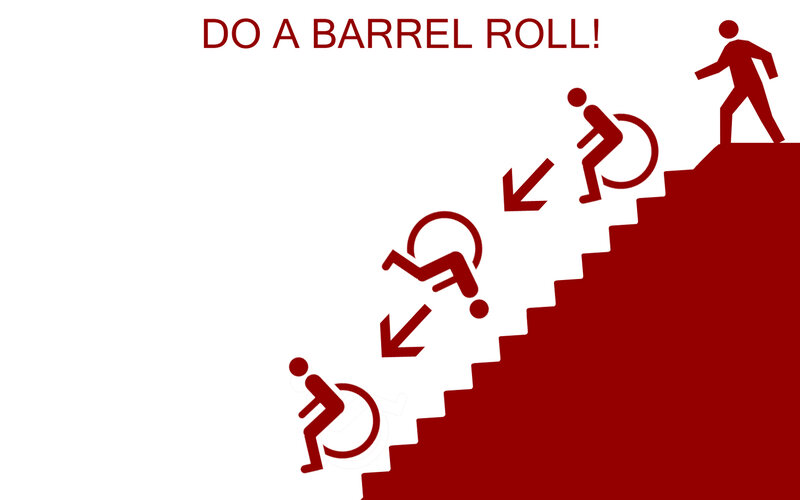 do a barrel roll