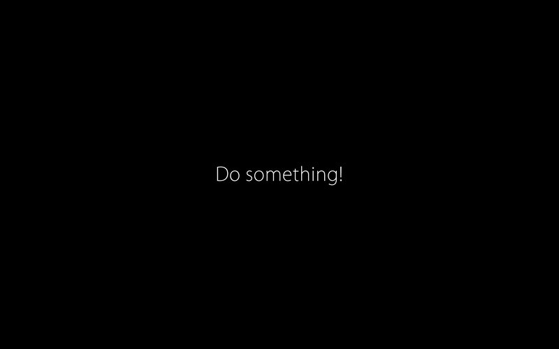 do something text
