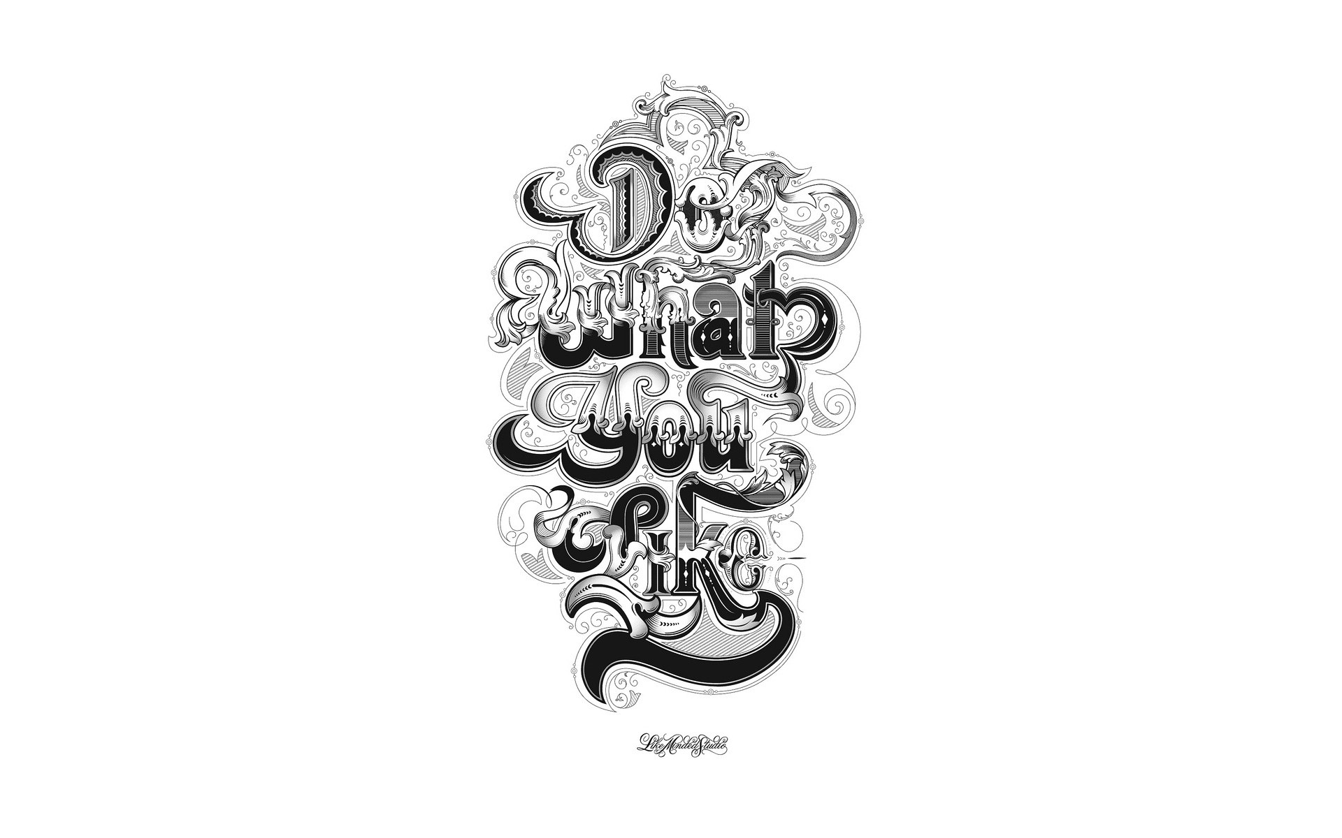 Do What You Like typography