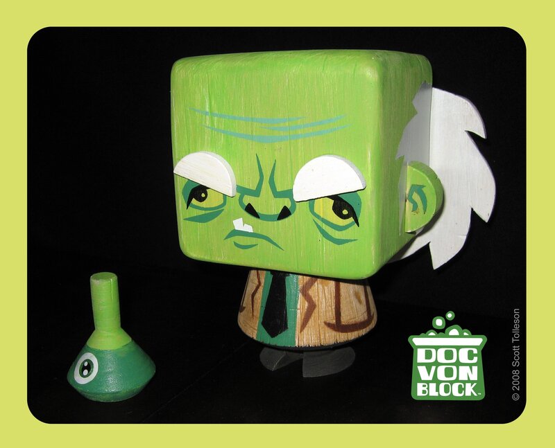 Doc Von Block figurine