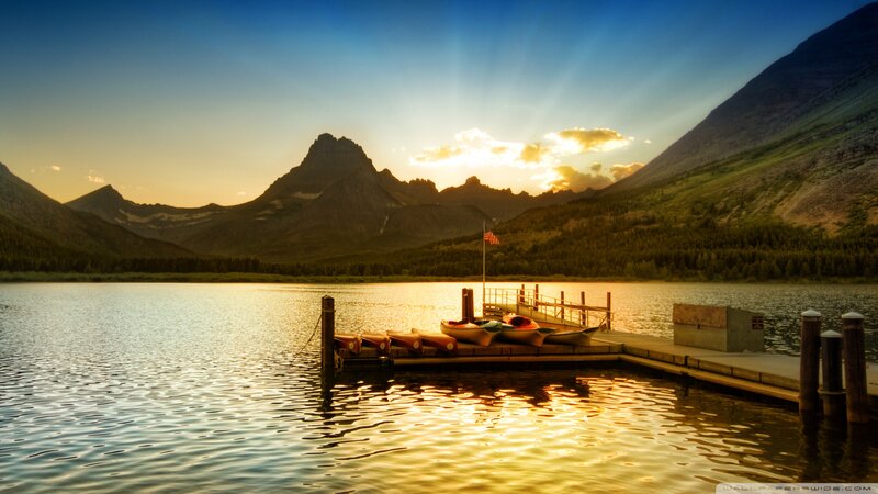Dock at Mountain Lake