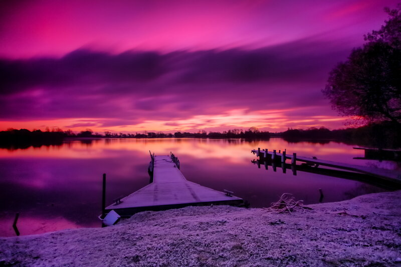 Docks on a Lake