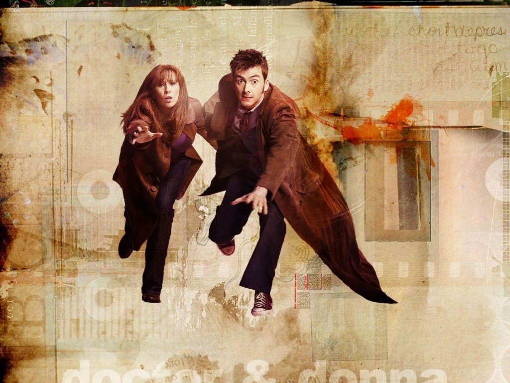 Doctor and Donna in motion
