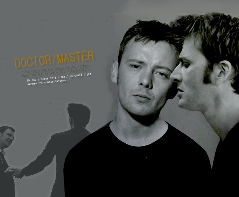 Doctor and Master fan art