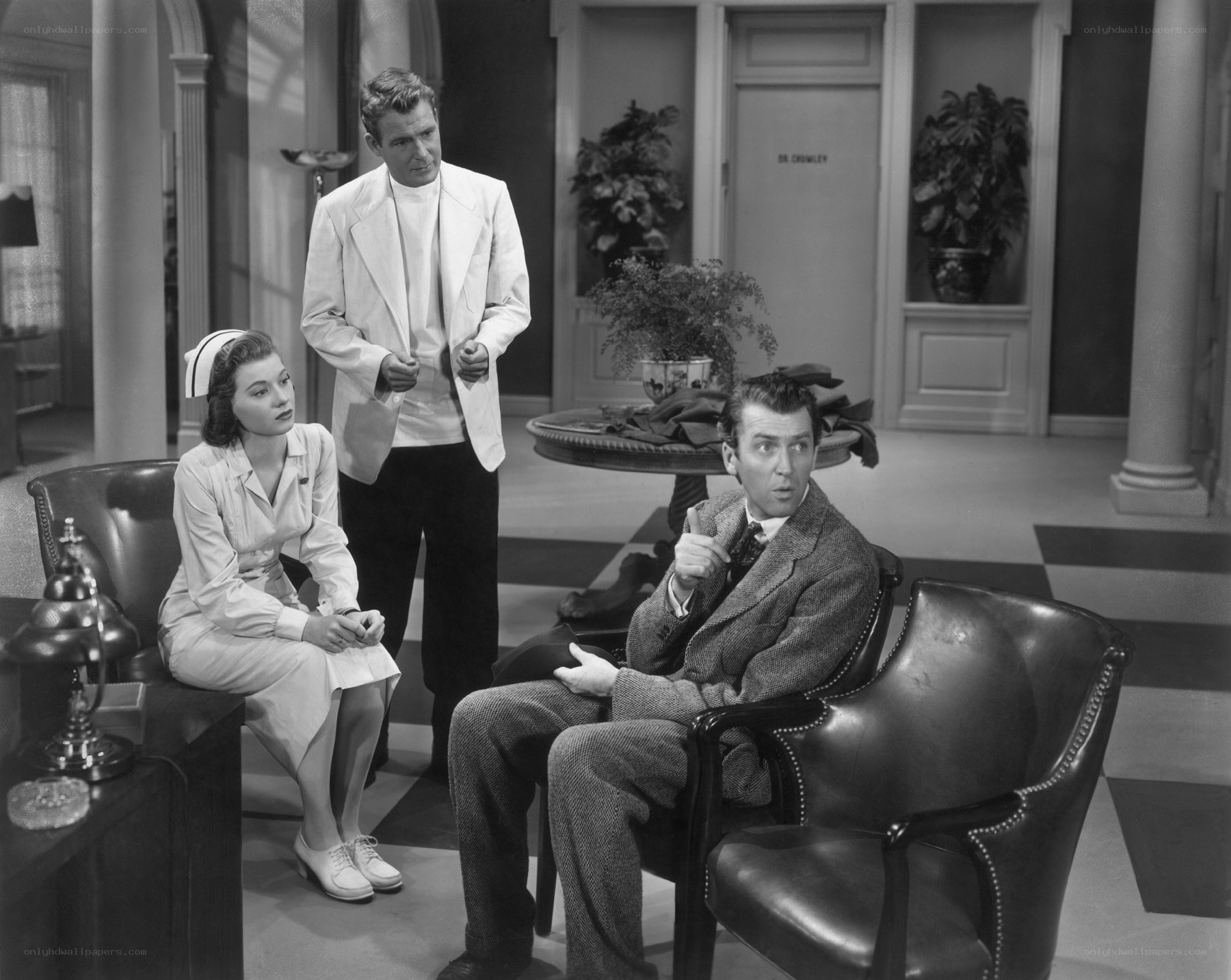 Doctor and nurses in office