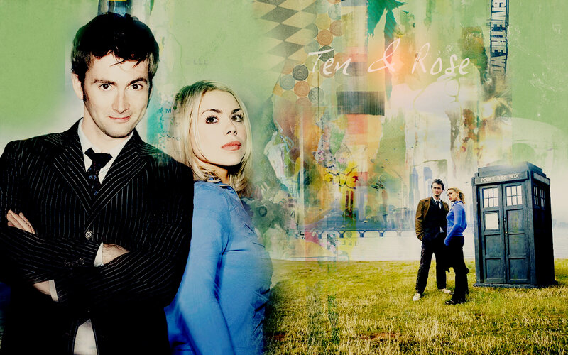 Doctor and Rose companion art