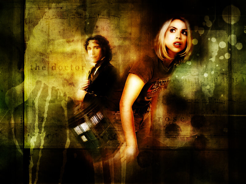 Doctor and Rose from Doctor Who