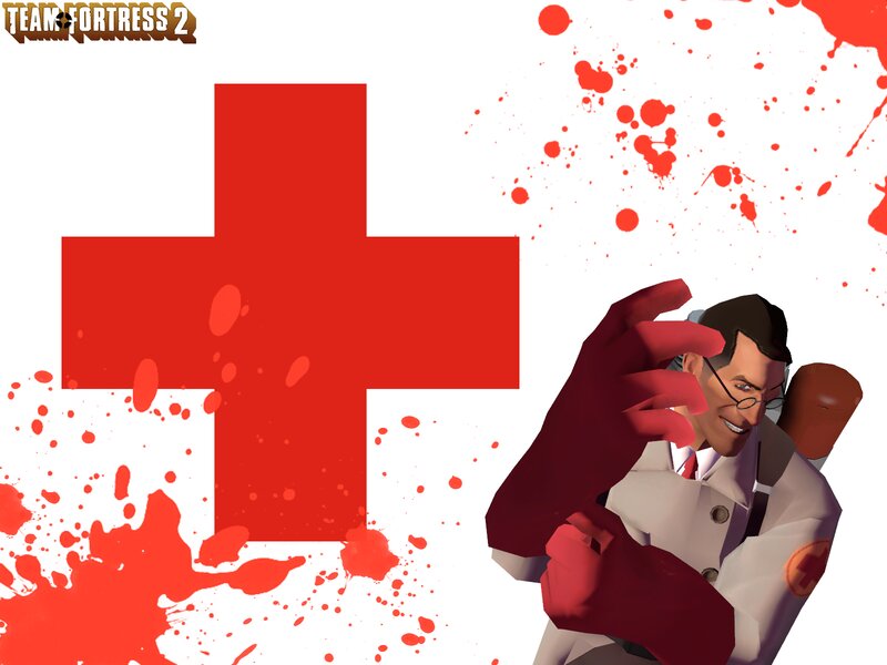 Doctor Character with Red Cross