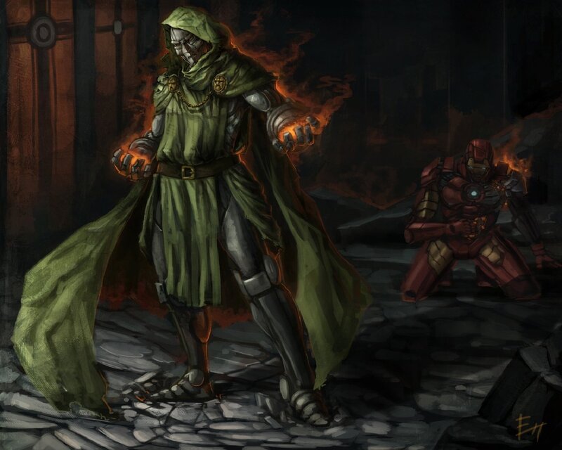 Doctor Doom and Iron Man