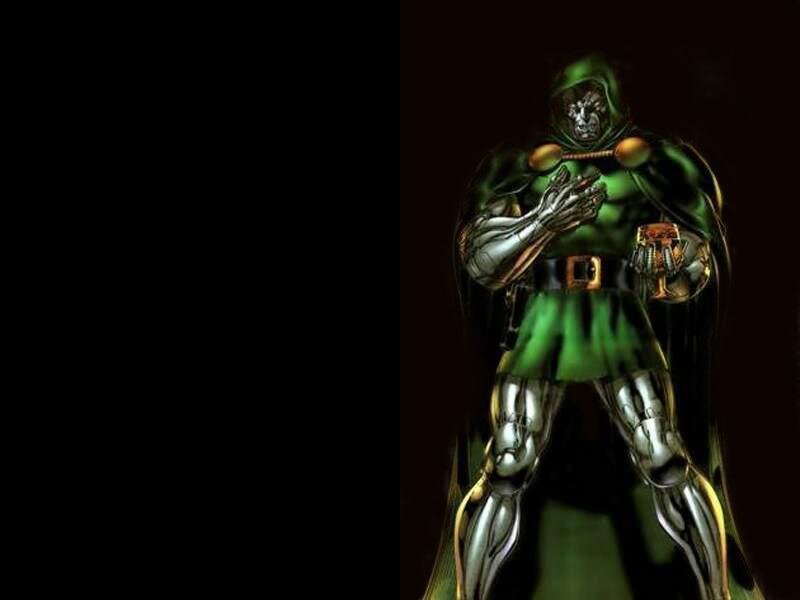 Doctor Doom Character — Black, Dramatic