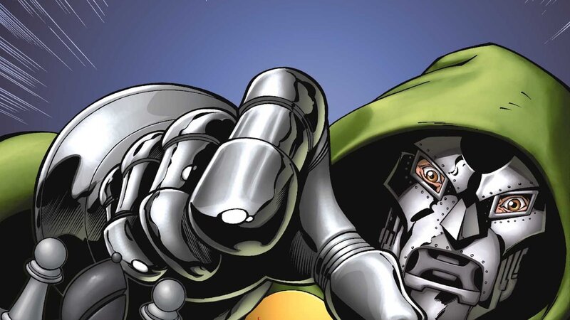 Doctor Doom in Armor — Green