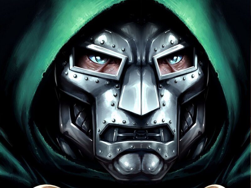 Doctor Doom in green cloak