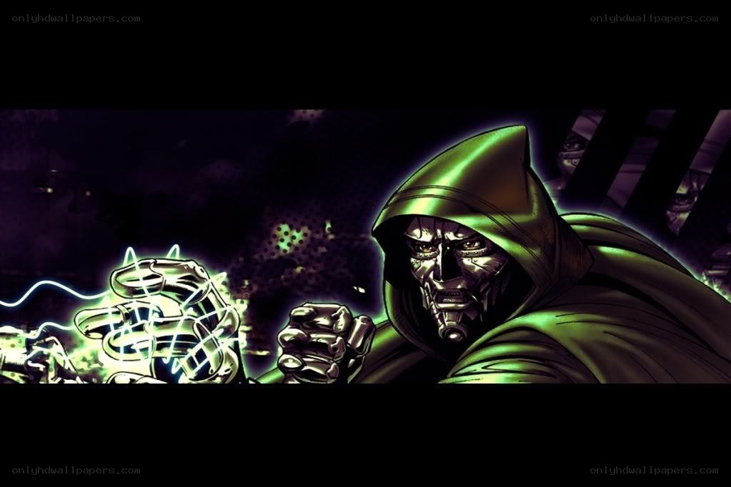 Doctor Doom in green cloak