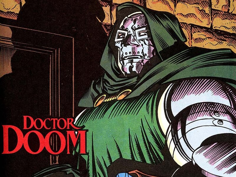 Doctor Doom in Green Cloak — Dramatic, Comic