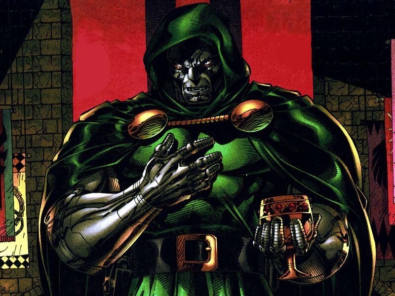 Doctor Doom in green cloak