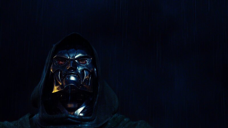 Doctor Doom in the rain