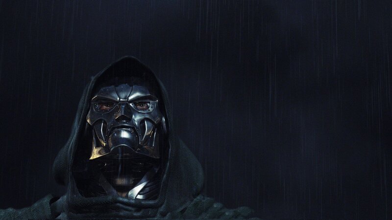 Doctor Doom in the rain